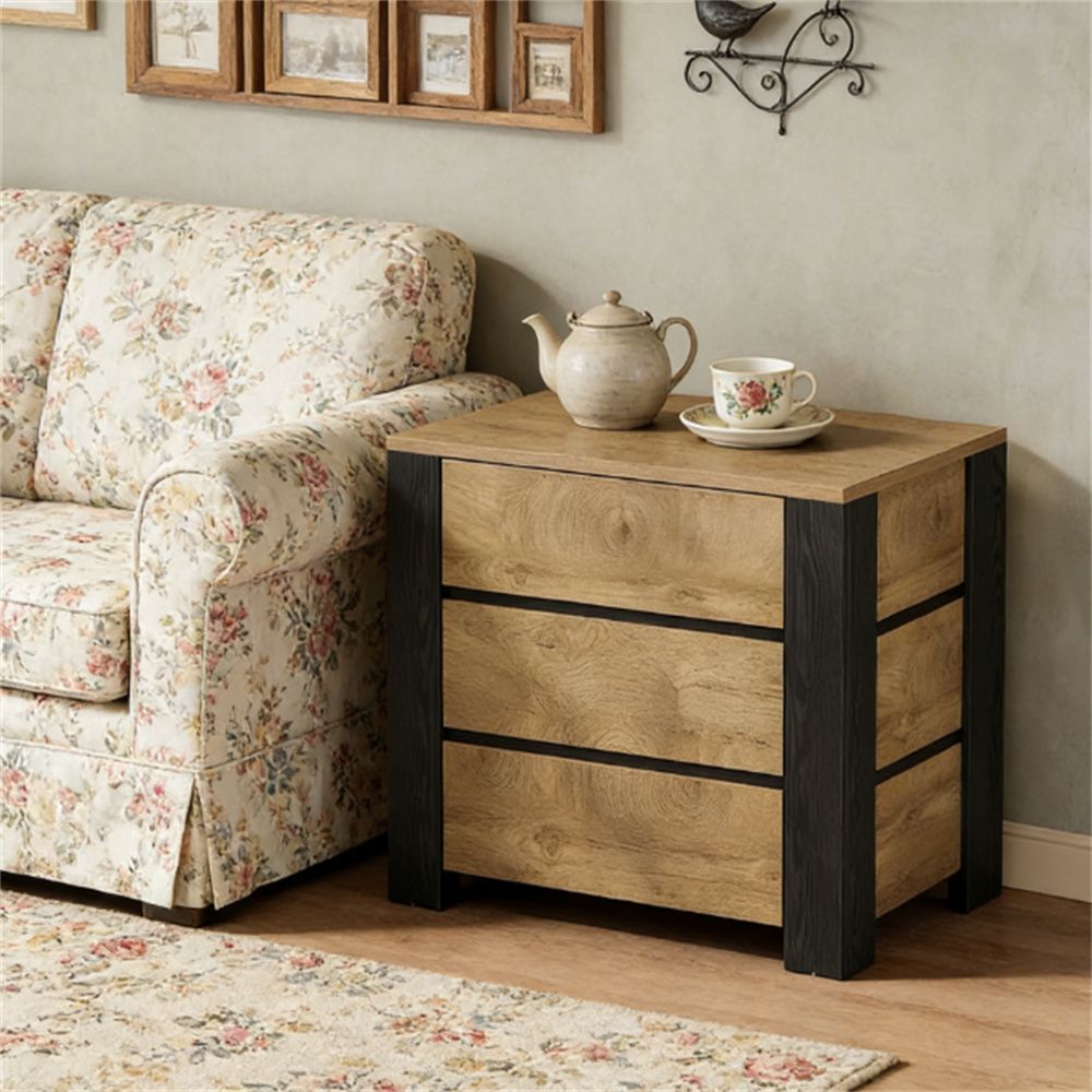 Bedside table with storage space, coffee table, tea table, sofa table