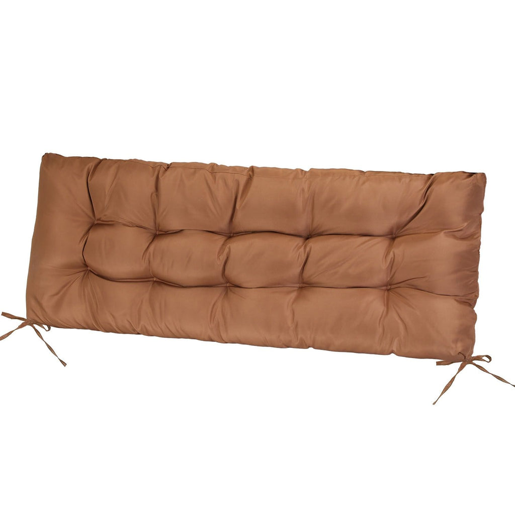 Bench Seat Cushion For Indoor Outdoor Furniture Non Slip Long Chair Cushion with Ties Strap Waterproof Swing Cushion 51.18x19.68IN For Garden Patio Balcony Entryway