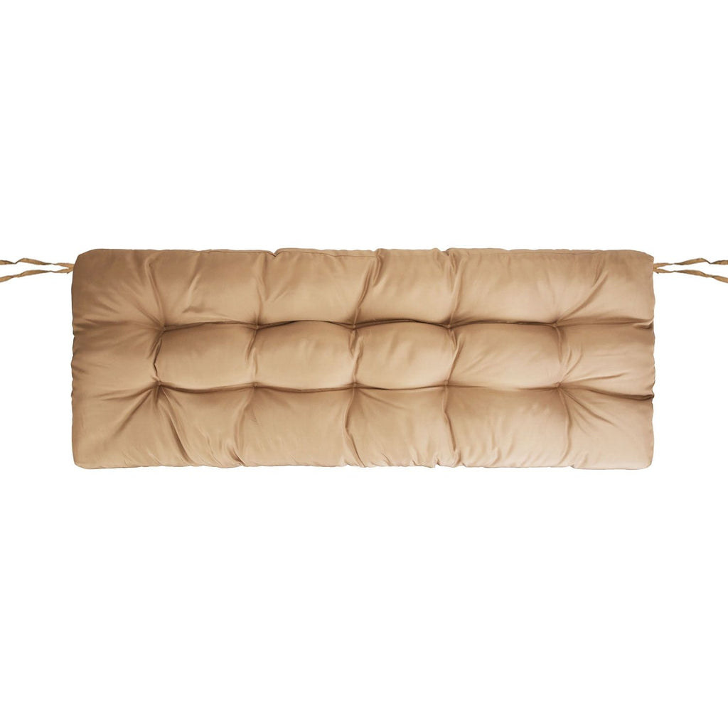 Bench Seat Cushion For Indoor Outdoor Furniture Non Slip Long Chair Cushion with Ties Strap Waterproof Swing Cushion 51.18x19.68IN For Garden Patio Balcony Entryway