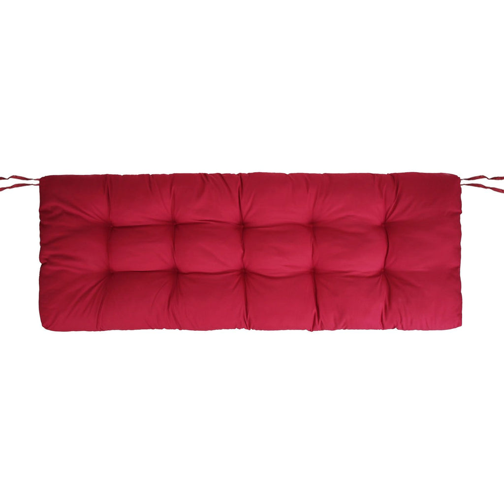 Bench Seat Cushion For Indoor Outdoor Furniture Non Slip Long Chair Cushion with Ties Strap Waterproof Swing Cushion 51.18x19.68IN For Garden Patio Balcony Entryway