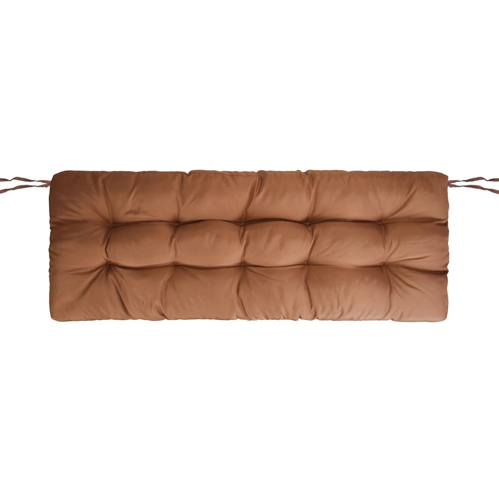 Bench Seat Cushion For Indoor Outdoor Furniture Non Slip Long Chair Cushion with Ties Strap Waterproof Swing Cushion 51.18x19.68IN For Garden Patio Balcony Entryway