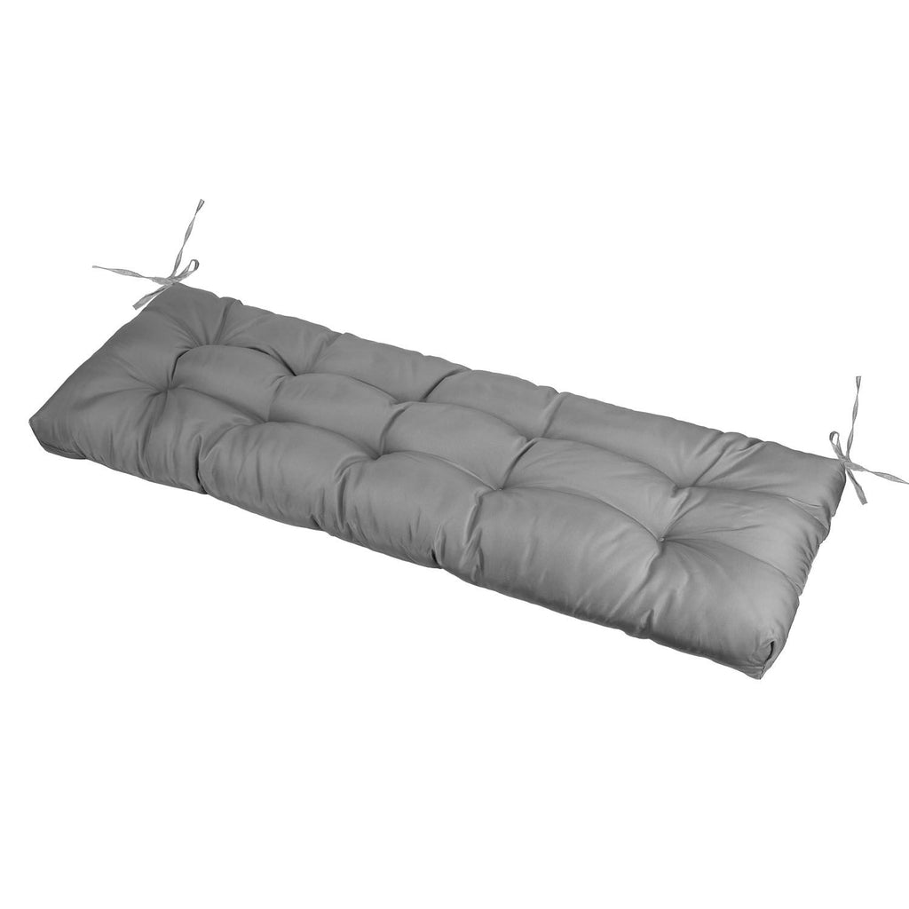Bench Seat Cushion For Indoor Outdoor Furniture Non Slip Long Chair Cushion with Ties Strap Waterproof Swing Cushion 51.18x19.68IN For Garden Patio Balcony Entryway