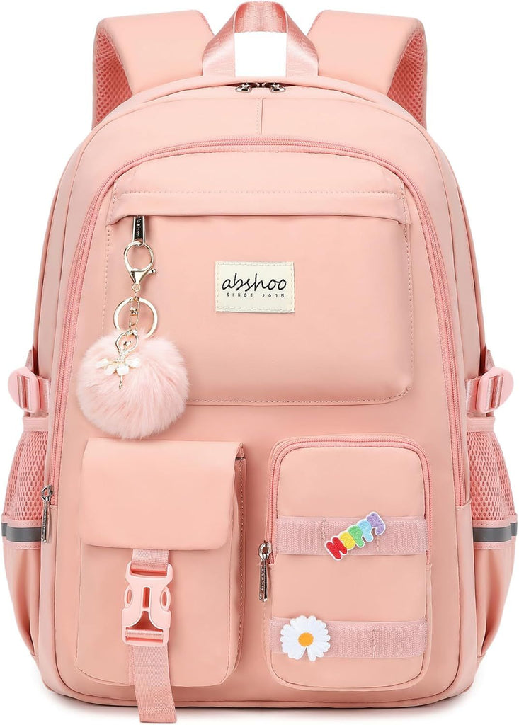 Big Student Laptop Backpack For College Women Middle High School Teen Girls Bookbag Travel Daypack