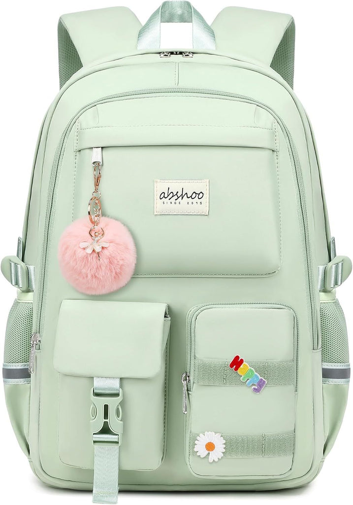 Big Student Laptop Backpack For College Women Middle High School Teen Girls Bookbag Travel Daypack