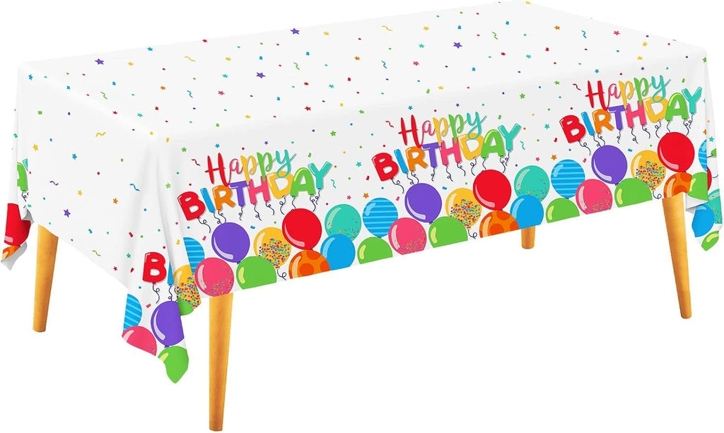 Birthday Disposable Tablecloth