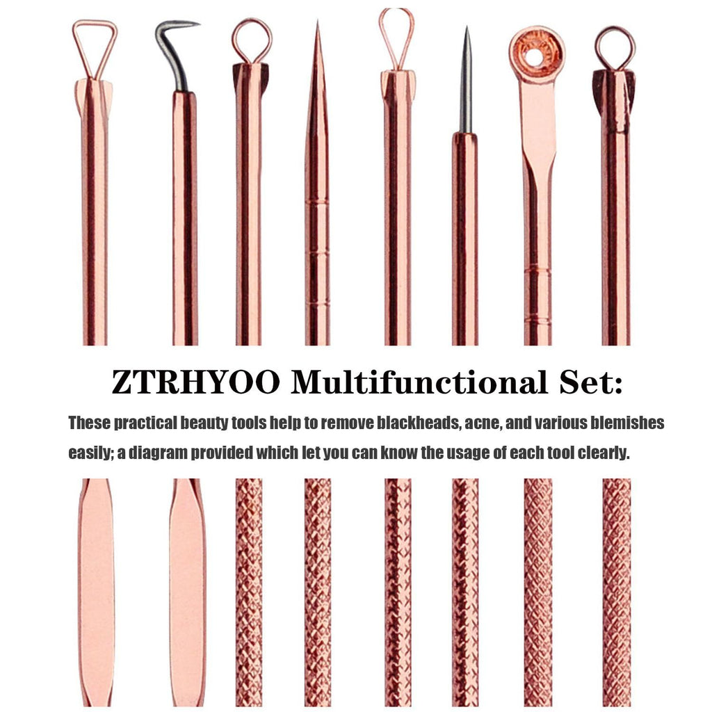 Blackhead Remover Pimple Comedone Extractor Tool Best Acne Removal Kit