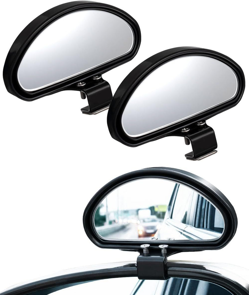 Blind Spot Mirrors, Adjustable Car Auxiliary Universal Wide Angle Mirror for Universal Cars, Screw Fixation