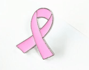 Breast Cancer Awareness Pins Pink Ribbon Enamel Lapel Pins AIDS Red Ribbon Pins Charity Donation Event Clothing Accessories