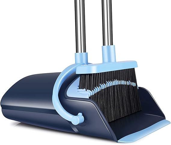 Broom and Dustpan Set for Home  Indoor