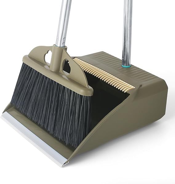 Broom Dustpan Combo Long Handle