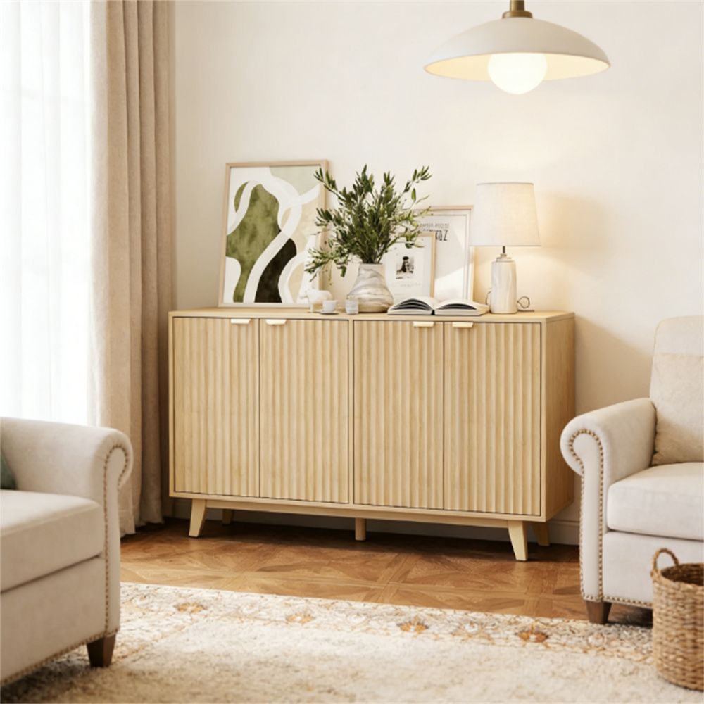 Buffet cabinet, coffee bar cabinet, cutlery cabinet, oak