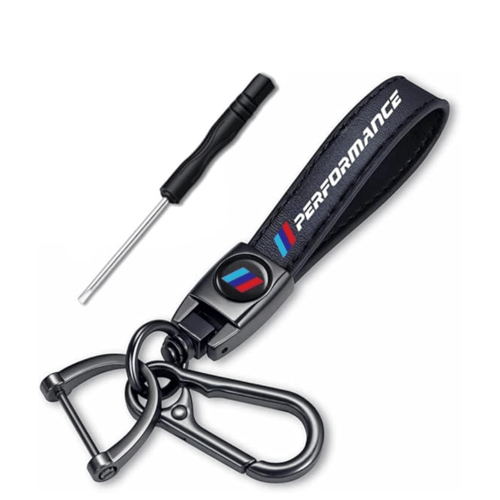 Car leather alloy keychain keyring with car logo Keychain Keyring accessories