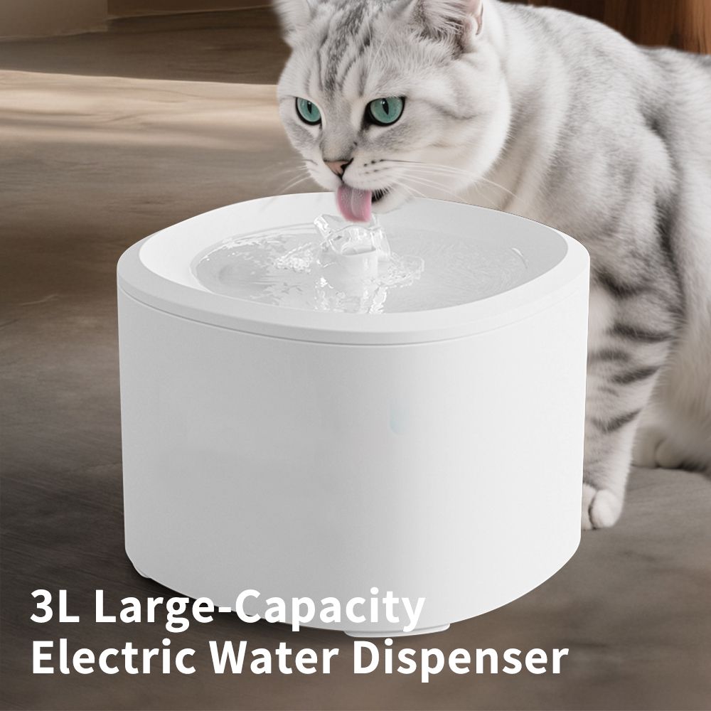 Cat Water Bowl Fountain, Suitable for Puppies, Puppies, Indoor Families, Apartments, Balconies