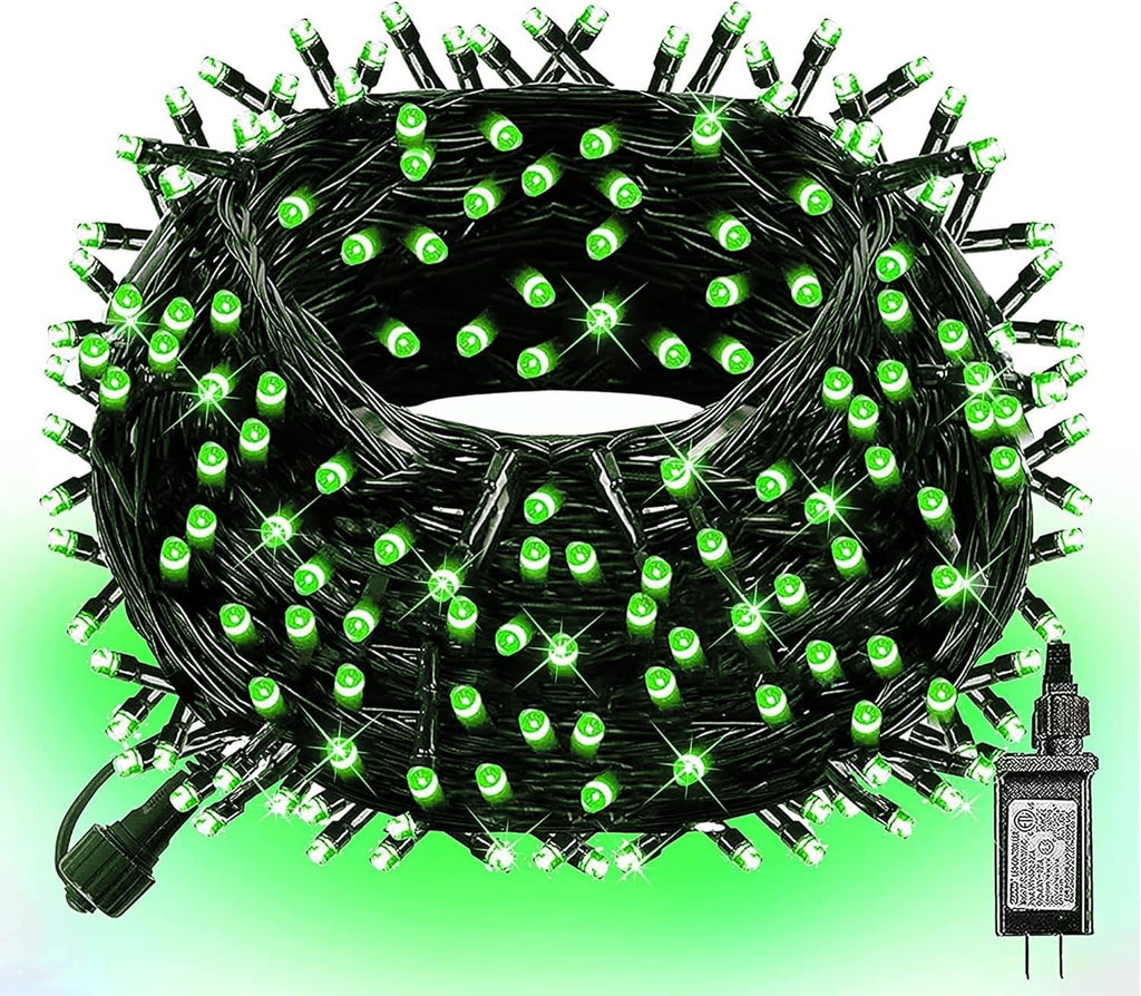 Christmas 300 LED String Lights, 100FT Connectable String Lights with 8 Lighting Modes