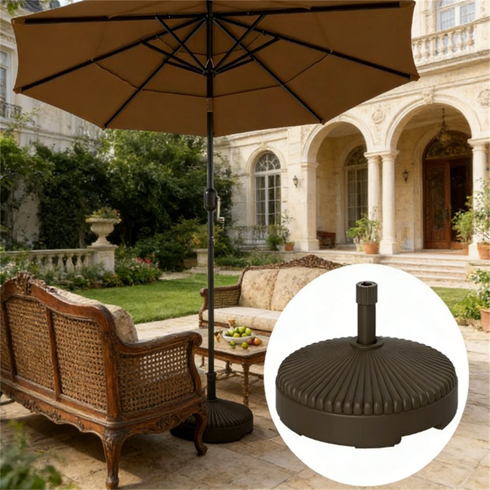 Circular base, terrace base, umbrella base, umbrella stand (base only)
