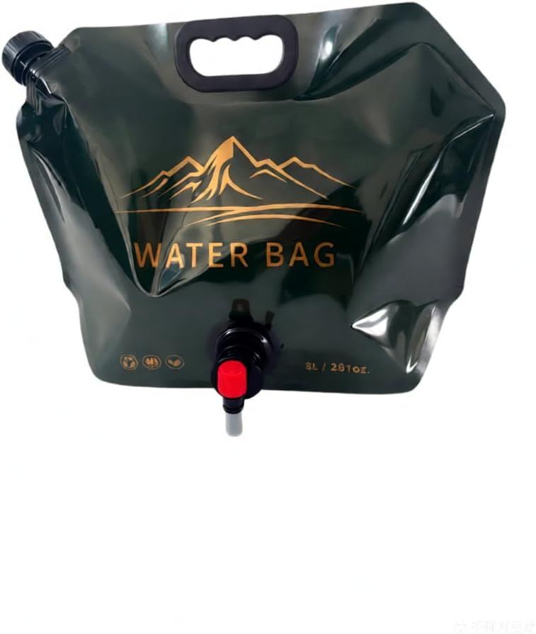 Collapsible Water Container Portable Water Bag for Travel Outdoor Hiking BPA Free Lightweight