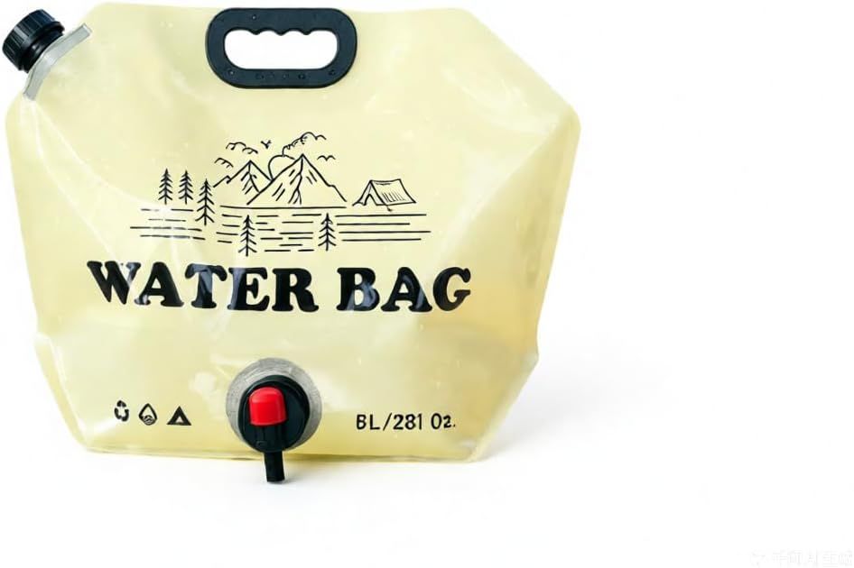 Collapsible Water Container Portable Water Bag for Travel Outdoor Hiking BPA Free Lightweight