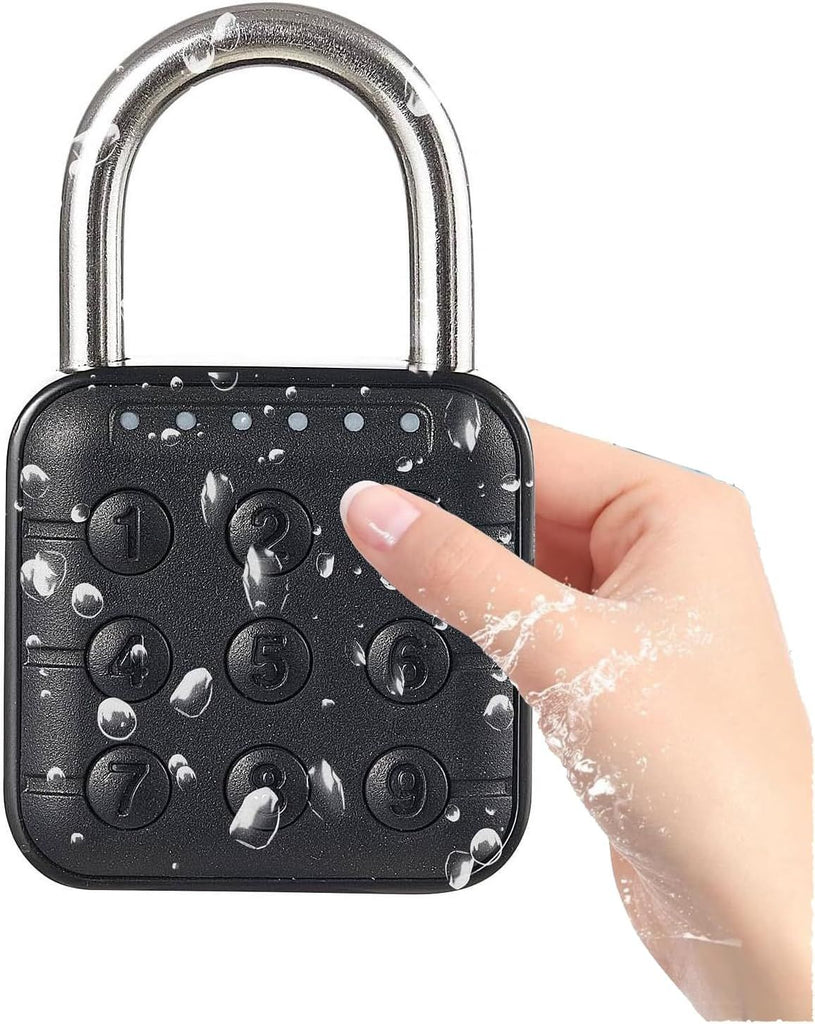 Combination Lock for Locker, Padlock with Code, Gym Locker Lock, High Security Keyless Entry Padlock for Gym, School, Gates, Outdoor, IP67 Waterpro
