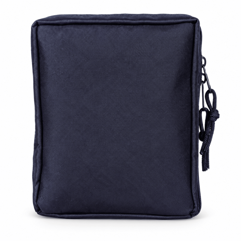 Compact First Aid Pouch, Portable Zipper Medical Supply Organizer Bag