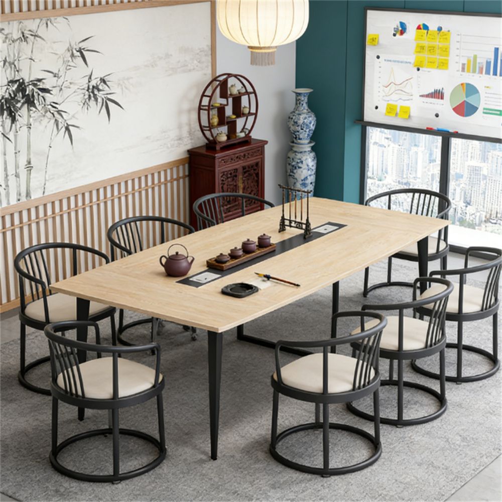 Conference table, computer desk, office desk, can also be used as a dining table, coffee table