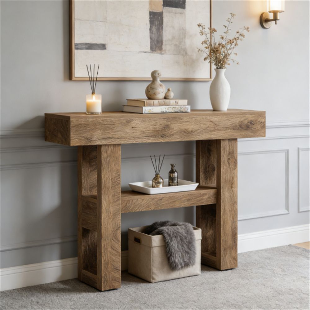 Console, entrance table, foyer table, sofa table with storage space
