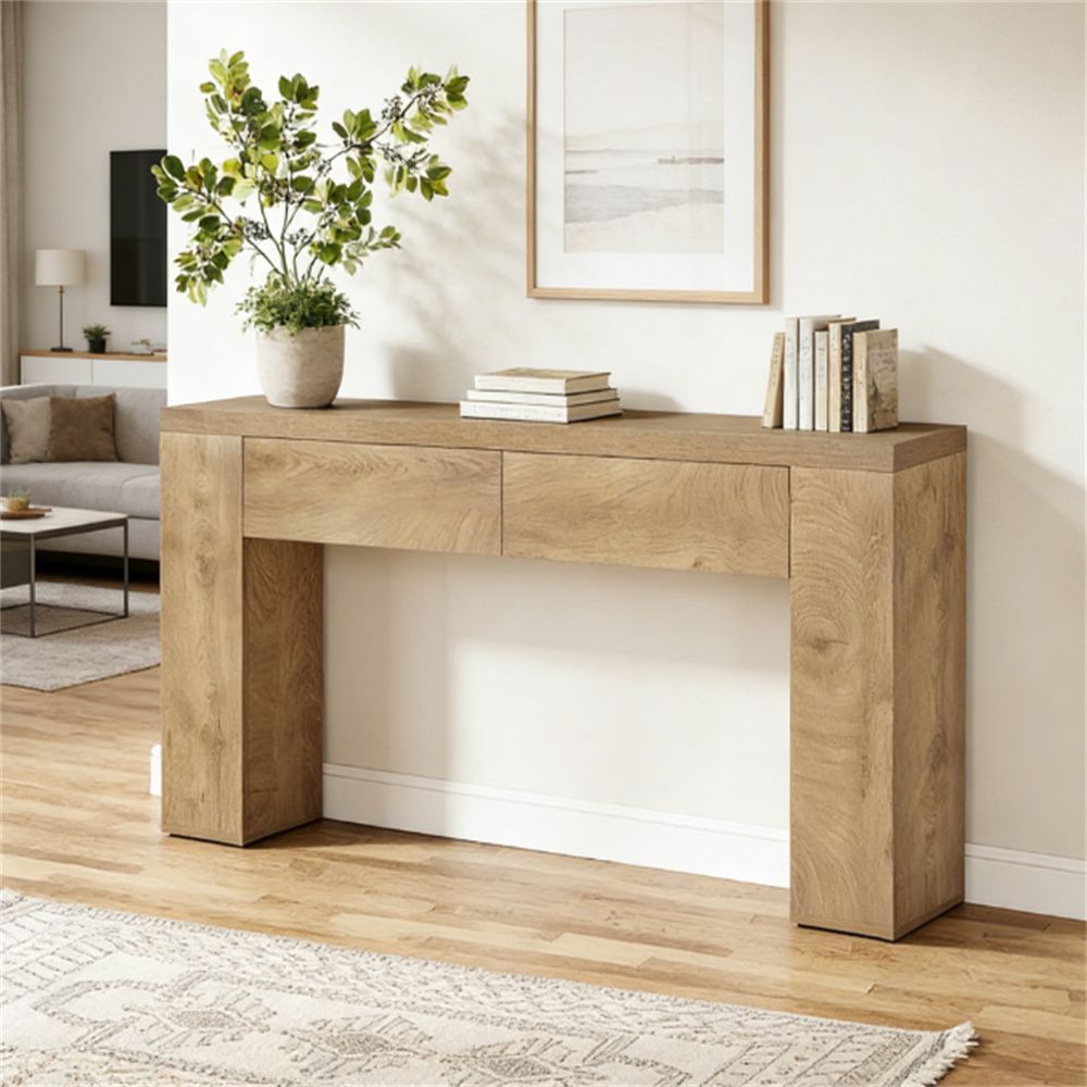 Console, sofa table with storage space, hallway table, entrance table