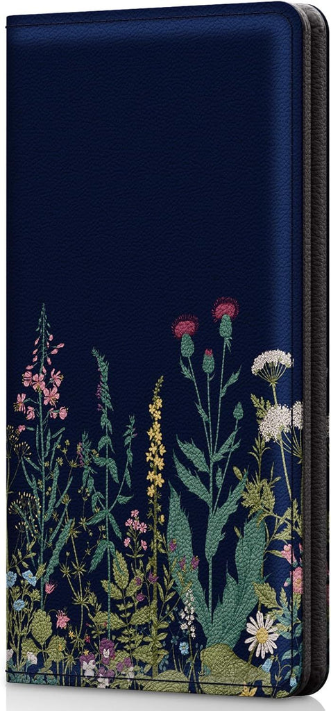 Cover for Personal Checkbook Patterned Pu Leather check book covers for women and men with Pen Holder