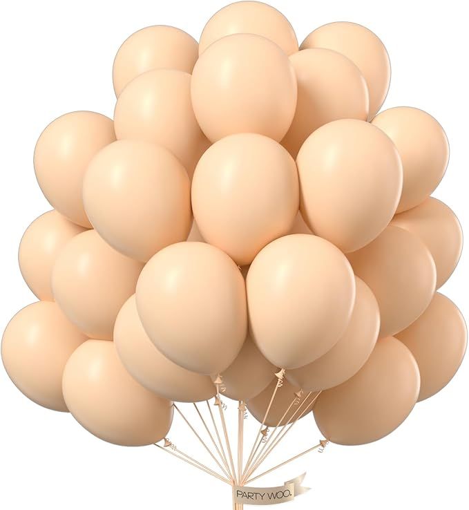 Cream Balloons