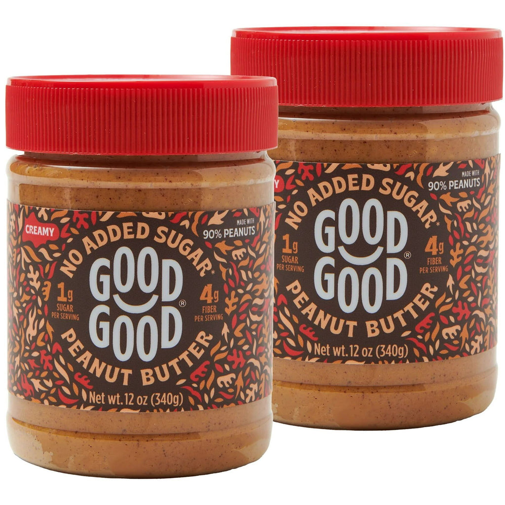 Creamy Peanut Butter, 12 oz (2 pack)