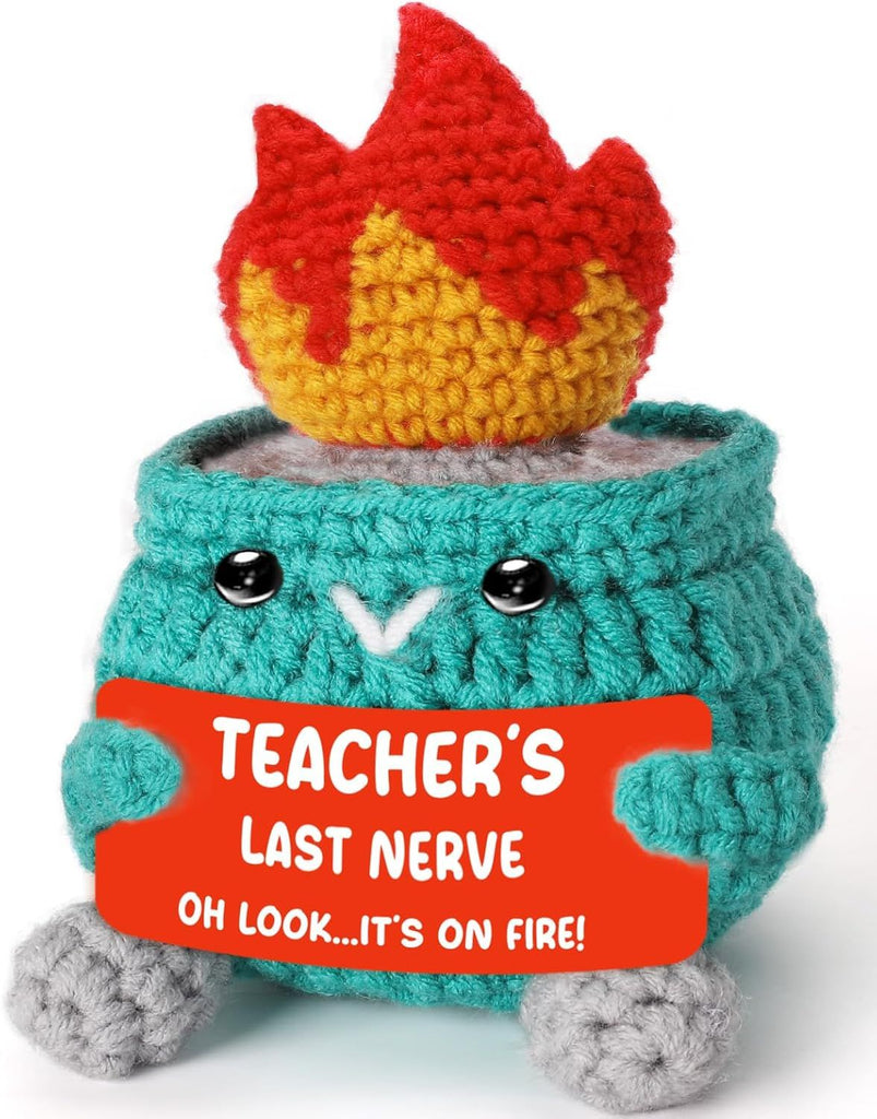 Crochet Dumpster Fire Plush