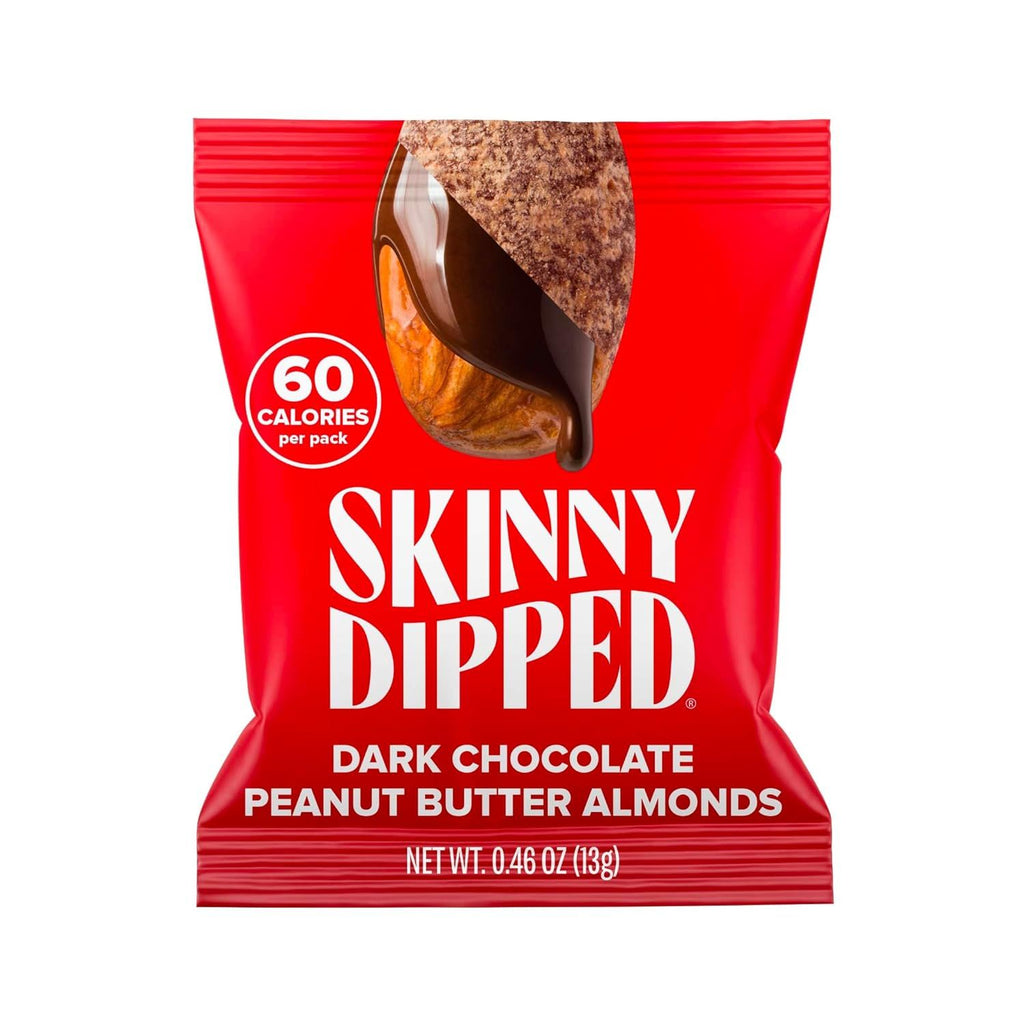 Dark Chocolate Peanut Butter Almonds, , 0.46 oz Mini Bags, Pack of 24