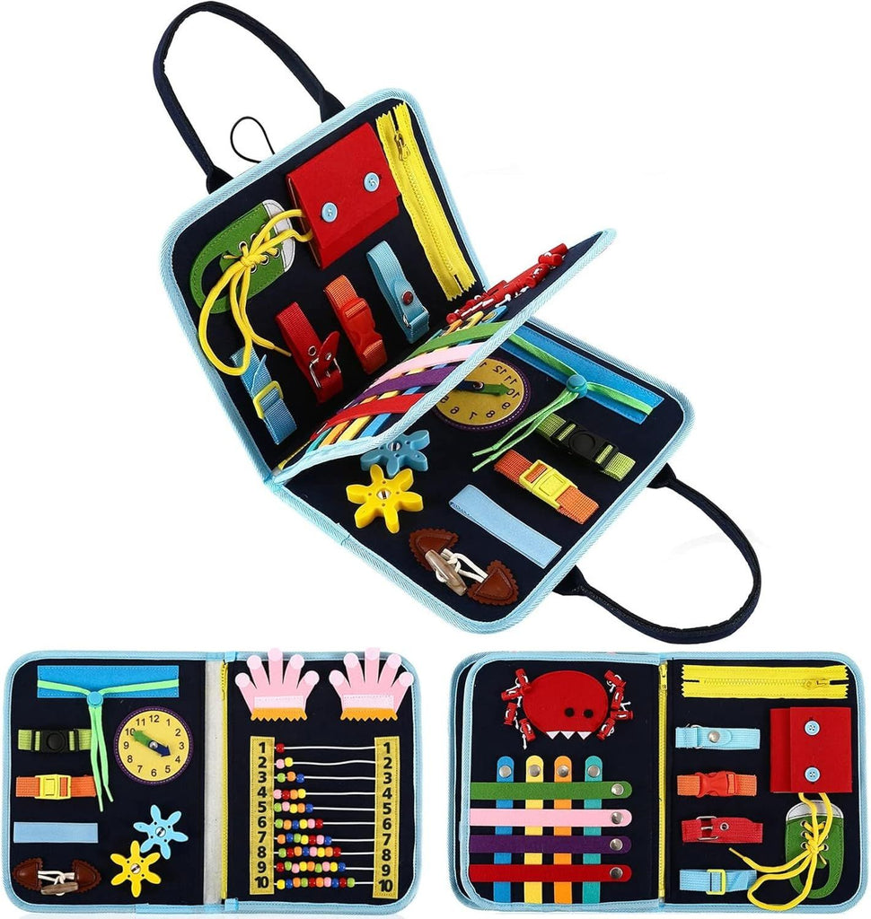 Dementia Activities for Seniors Fidget Blanket for Adults with Dementia Dementia Products for Elderly Busy Board Autism Sensory Dementia Toy,Memory Games for Senior,Dementia Gadgets