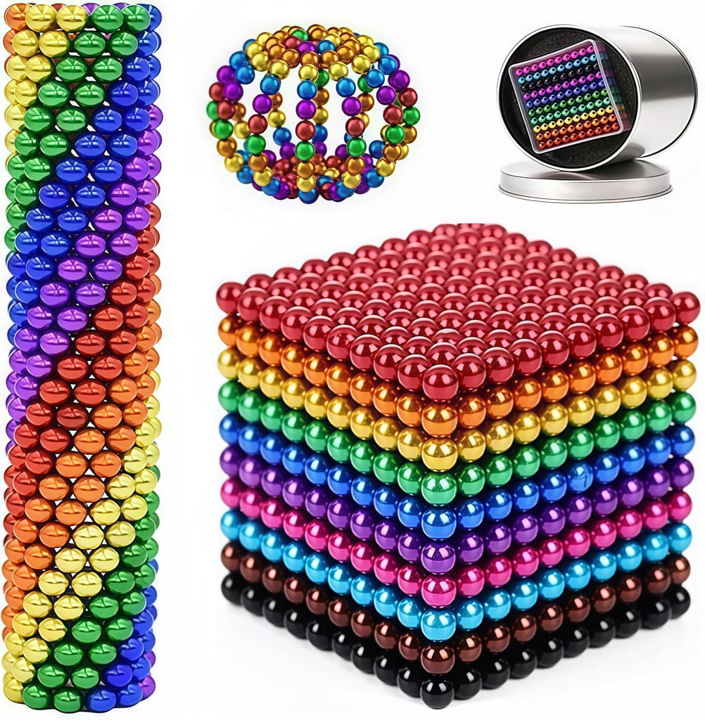 Desk Fidget Toys for Adults, Desk Fidgets Toys for Office Stress,Adults Beads Putty Toy 18+ Only(525PCS ,LargeSize)