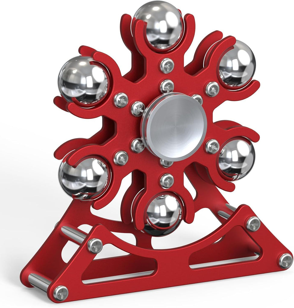 Desk-Fidget-Toys for Ferris-Wheels-Spinner: Metal Kinetic-Spinner 4mins, Cool-Gadgets for Kid Children Teen