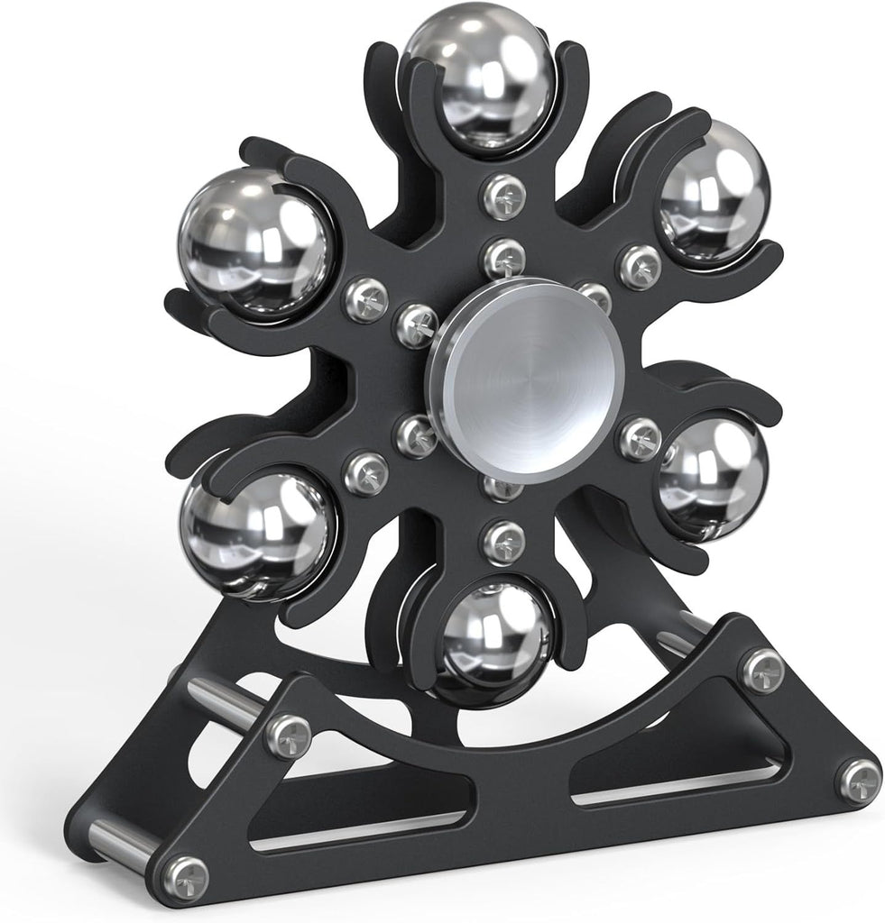 Desk-Fidget-Toys for Ferris-Wheels-Spinner: Metal Kinetic-Spinner 4mins, Cool-Gadgets for Kid Children Teen