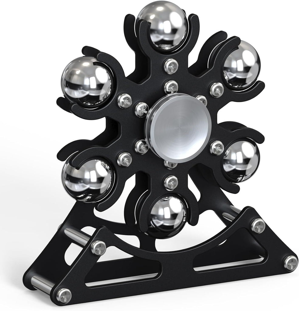 Desk-Fidget-Toys for Ferris-Wheels-Spinner: Metal Kinetic-Spinner 4mins, Cool-Gadgets for Kid Children Teen