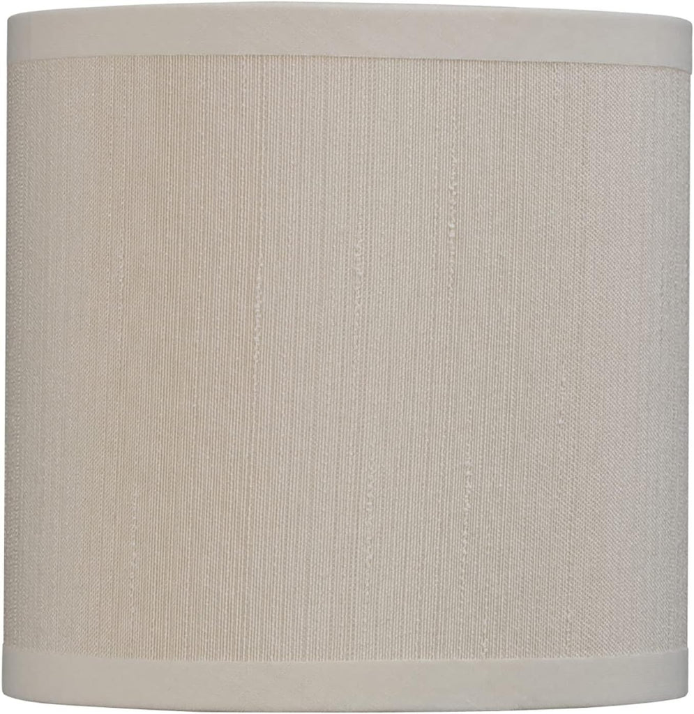 Drum Clip-On Chandelier Lamp Shade, Butter Crème