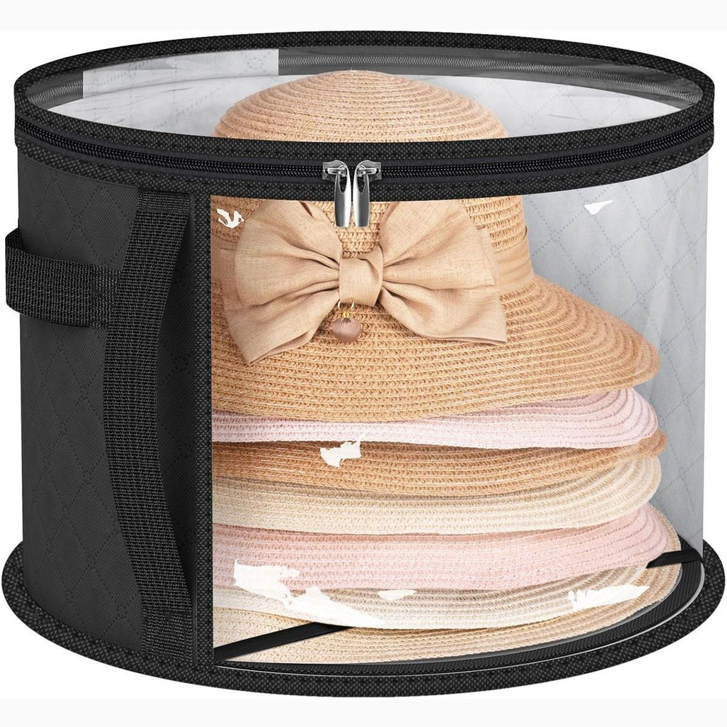 Dual Zipper & Reinforced Carry Handle – Smooth double zipper for easy opening; thick side strap for portable travel & closet moving