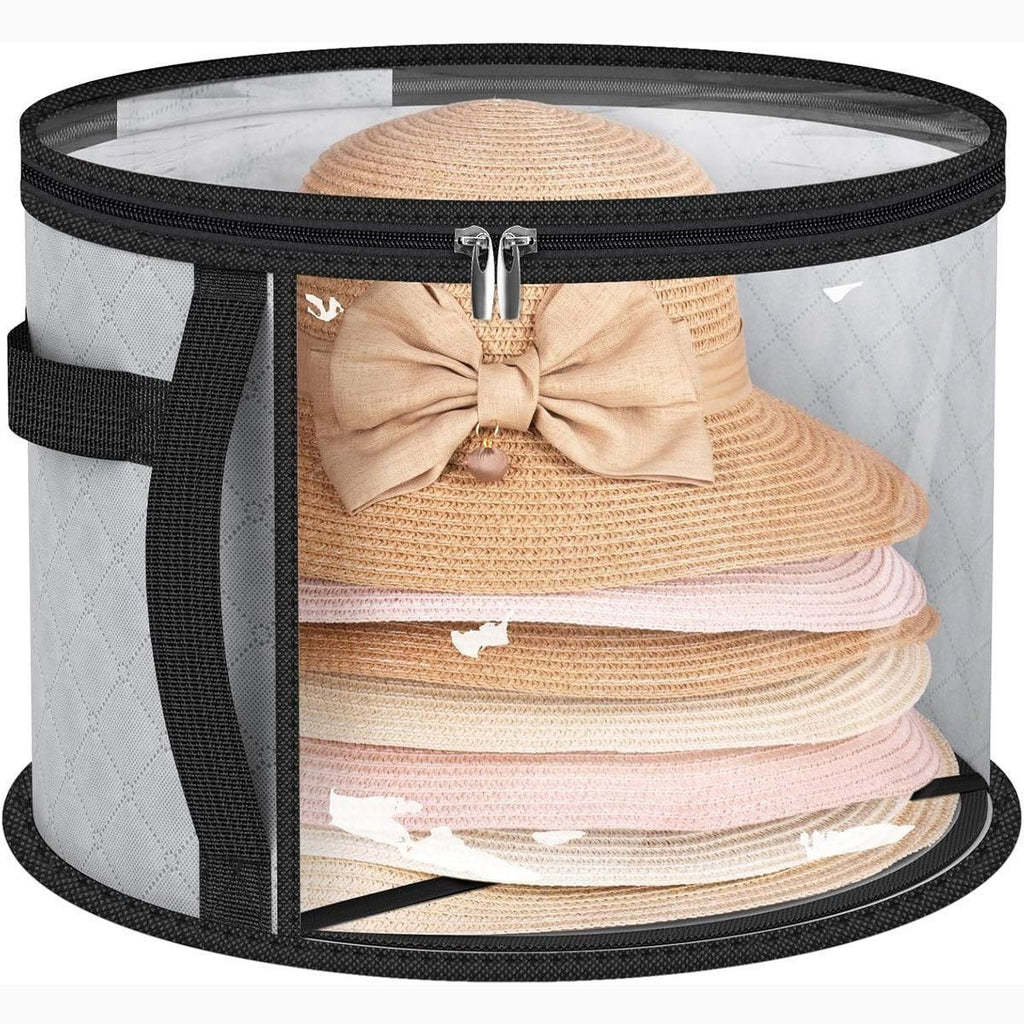 Dual Zipper & Reinforced Carry Handle – Smooth double zipper for easy opening; thick side strap for portable travel & closet moving
