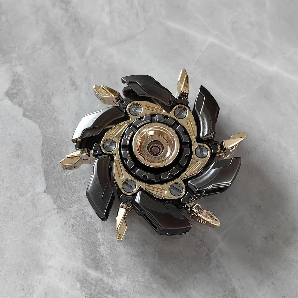 EDC Fidget Sliders Open Armor Spinning TopFidget Toys Stress Relief for Adults Magnetic Metal