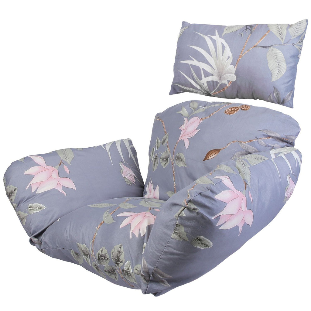 Egg Chair Cushion Hanging Basket Seat Cushion Thicken Soft Egg Swing Chair Pad Hanging Egg Chair Cushion with Headrest
