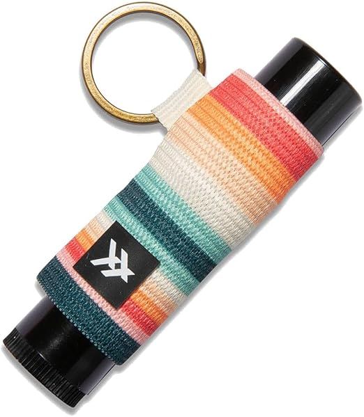 Elastic Lip Balm and Gloss Holder Keychain
