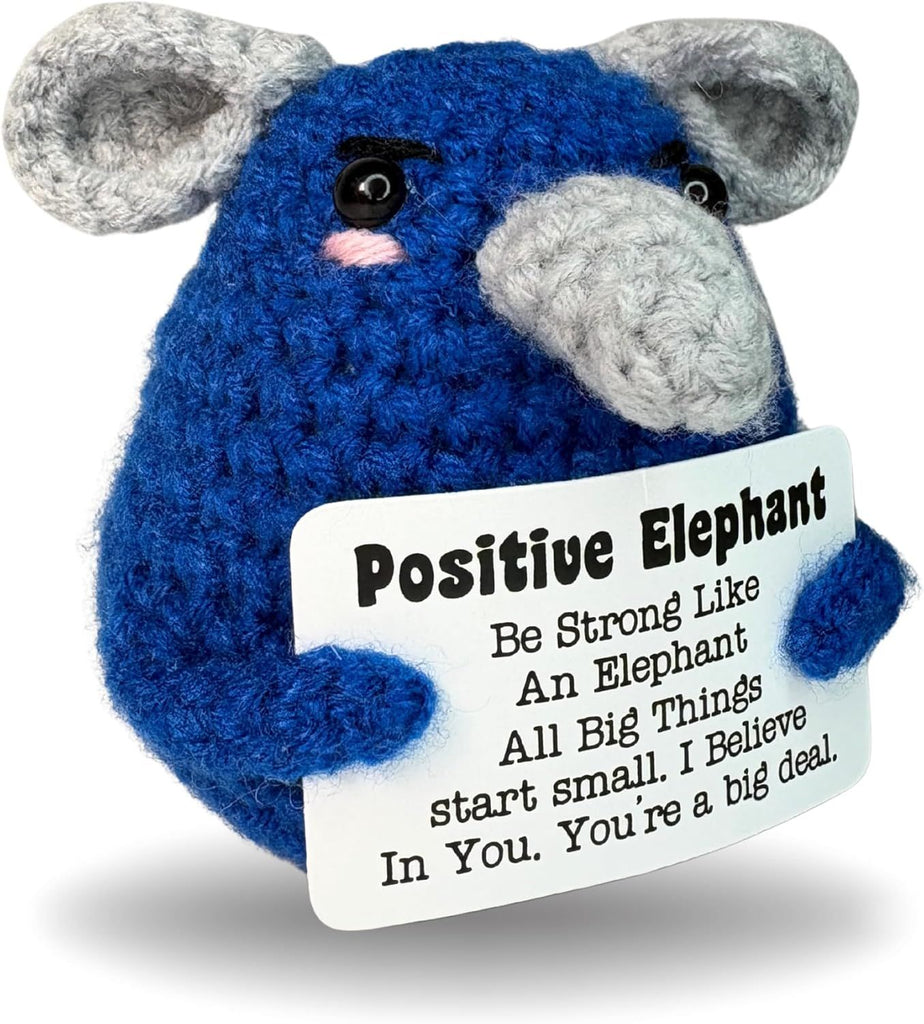 Emotional Support Crochet Dolls Positive Crochet Animals Emotional Support