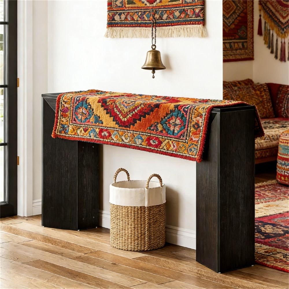Entrance table, console table, sofa table, long table, foyer table, suitable for living room corridors