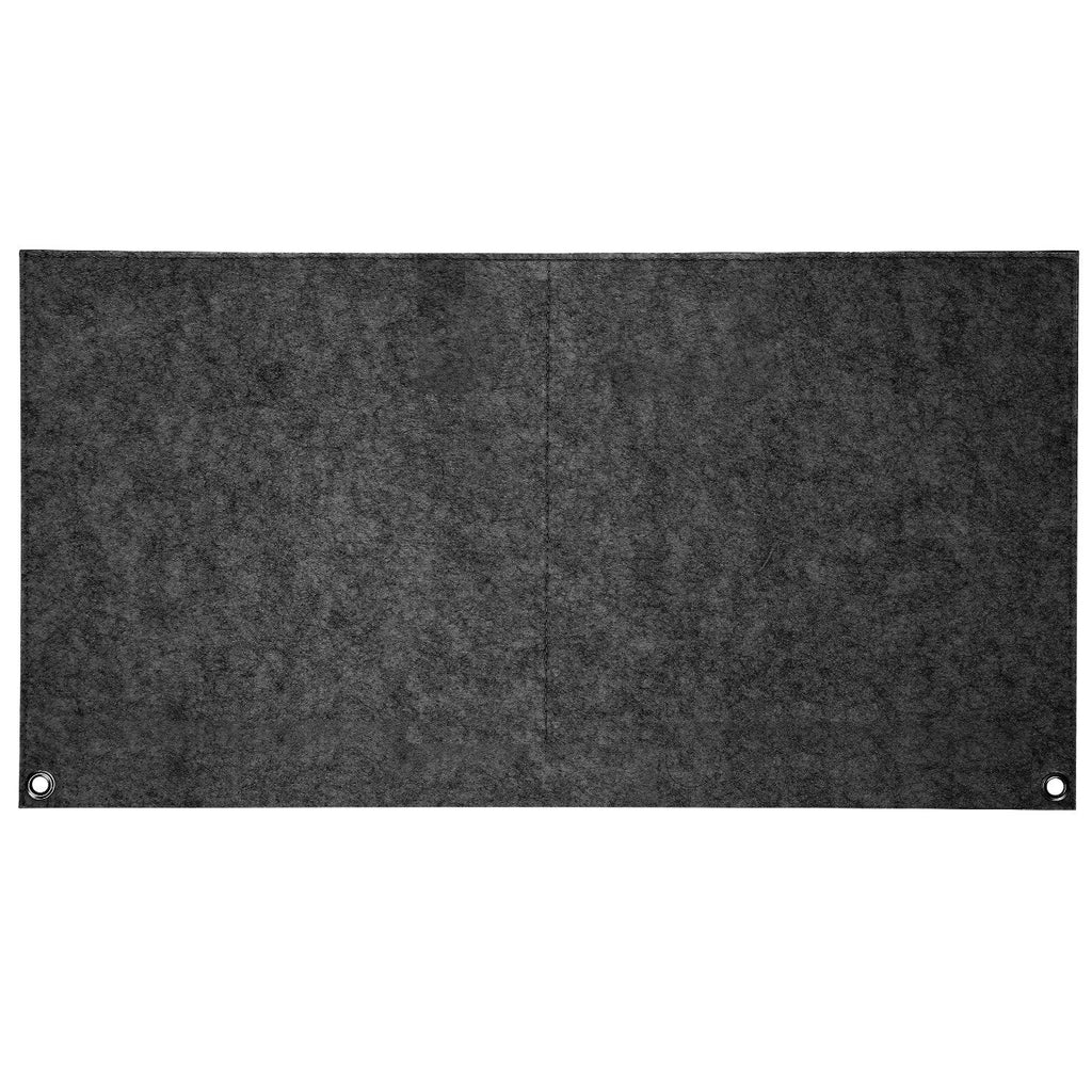 Extended Gaming Mouse Pad Soft Felts Table Mouse Pads Non-Slip & Dust-Proof Desk Pad Anti-Scratch Desk Pad Keyboard Mat (24.8 x 13 x 0.2in) for Work & Gaming