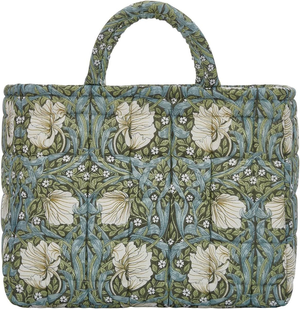 Fabric Storage Basket, Large Capacity Laundry Basket, 12.2'' x 10.23'' x 10.23'' Collapsible Laundry Hamper with Easy Carry Handles