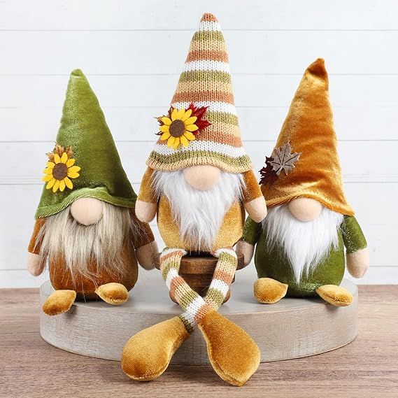 Fall Decor Plush for Tiered Tray Decorations for Home