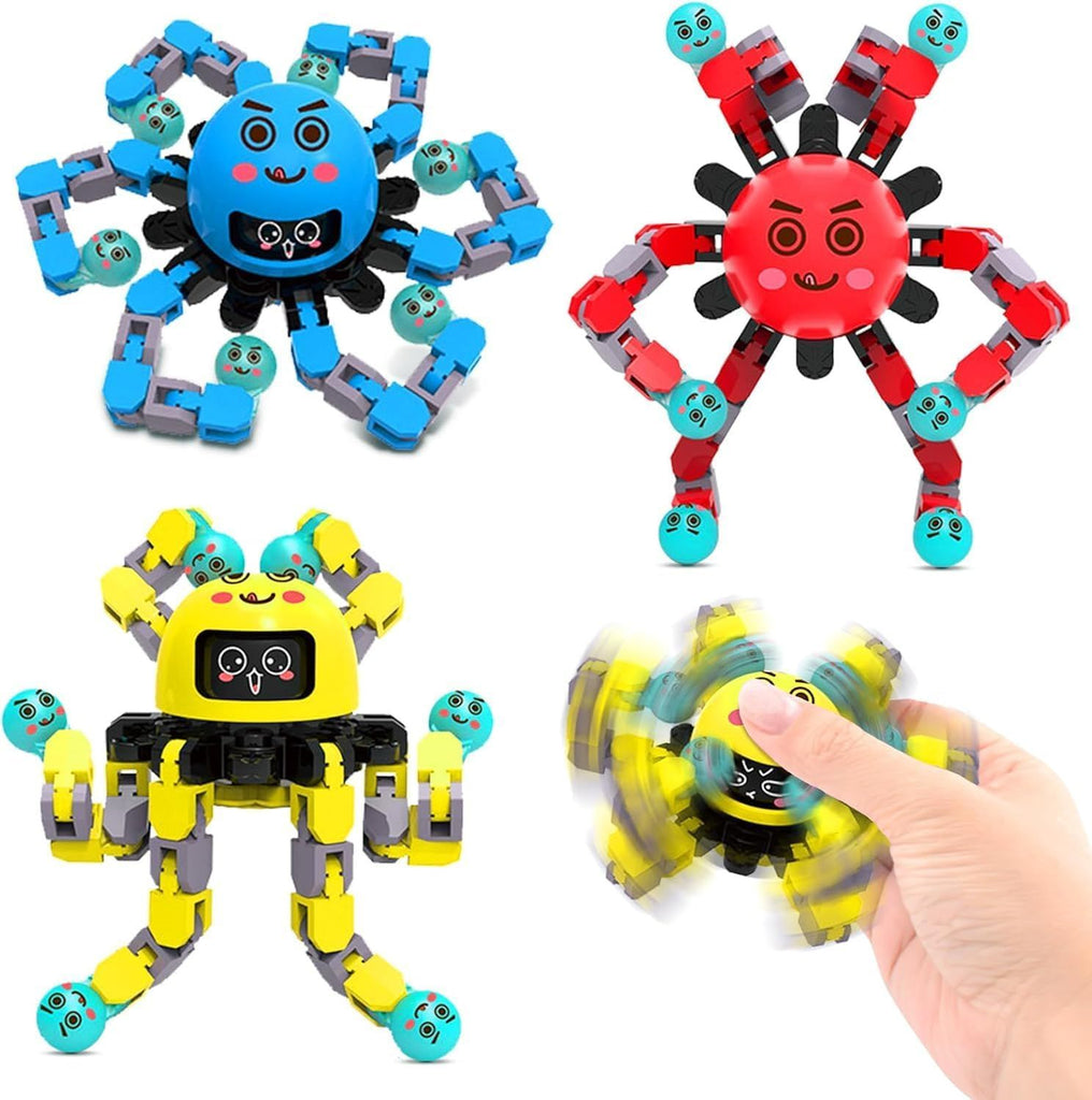 Fidget Spinner Toys for Kids and Adults,3 PCS Finger Sensory Toy for Boys Girls Autism ADHD Relief,Gifts for Chrismas Birthdays Party Favors for Teens Travel Stocking Stuffers