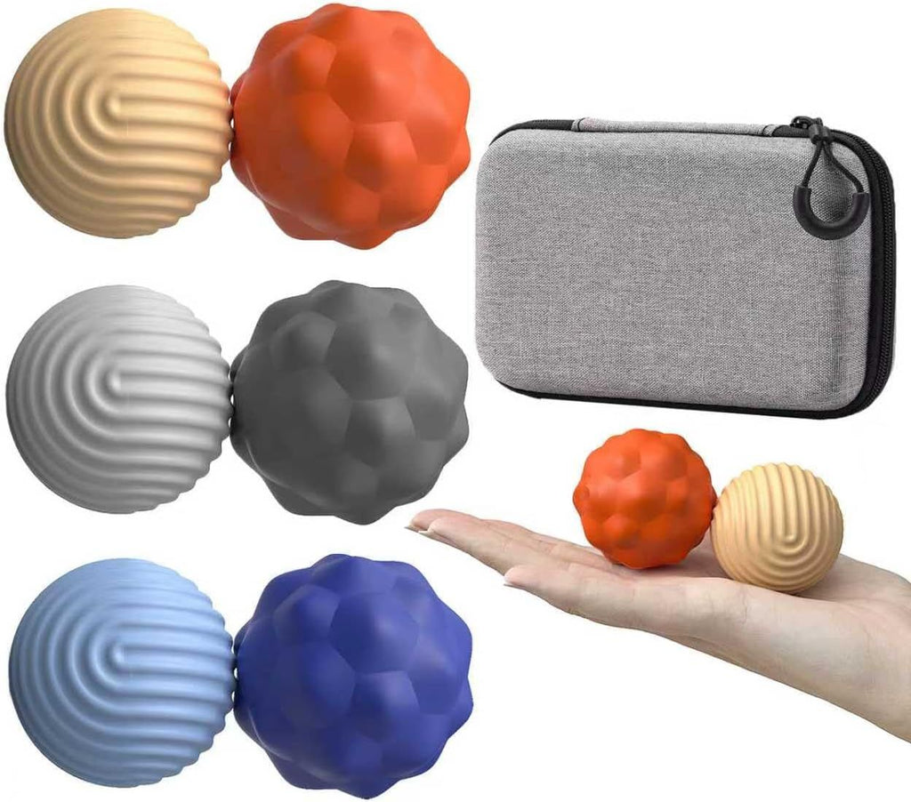 Fidget Toys Adults, 6 Pack Large Silicone Magnetic Fidget Balls - Fun Gifts for Teenage Novelty Christmas Stocking Stuffers Adults Cool Gadget Stuff