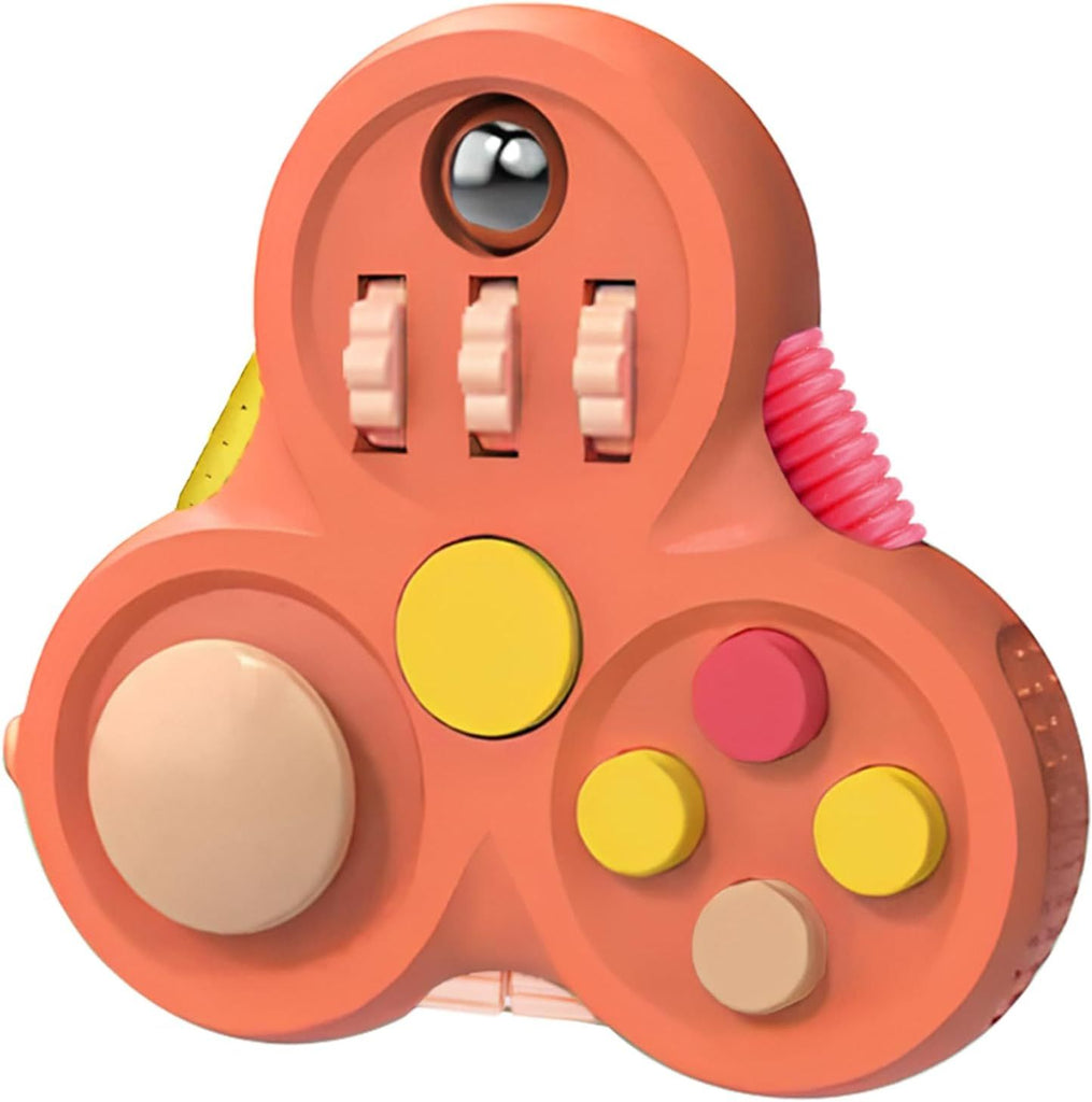 Fidget Toys for Adults,1PCS Fidget Pad Easter Basket Stuffers for Boys Girls,Sensory Toys Stress Relief Cube Clicker Controller,ADHD Autism Fidget Spinner for Office Desk Travel Games